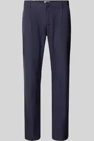 Roy Robson Slim fit chino met bandplooien