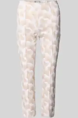 SEDUCTIVE Super skinny fit broek met vaste persplooien