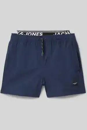 JACK & JONES Zwembroek met elastische band met logo, model 