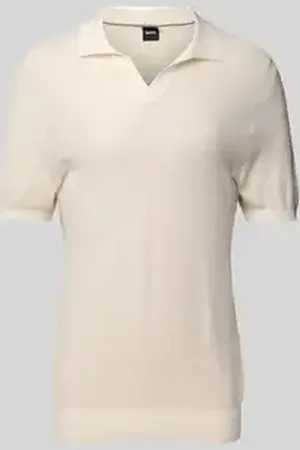 HUGO BOSS Poloshirt met V-hals, model 