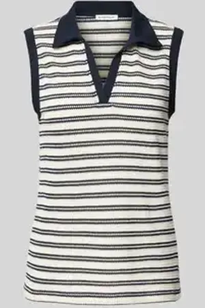 TOM TAILOR Regular fit gebreide top van katoenmix