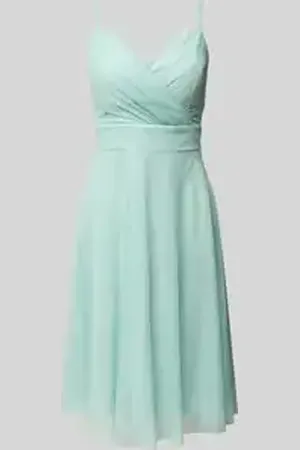 TROYDEN COLLECTION Cocktailjurk met tailleband