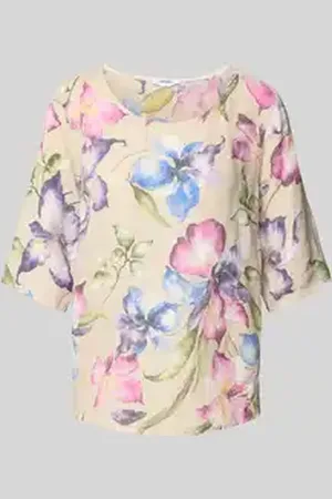 Zabaione Blouseshirt met ronde hals