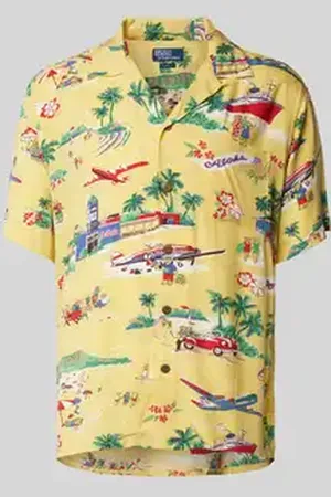 Ralph Lauren Classic fit vrijetijdsoverhemd met reverskraag