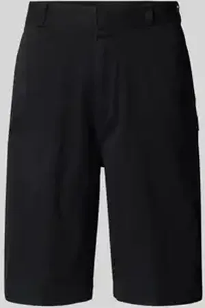 Hugo Blue Baggy fit bermuda met steekzakken, model 