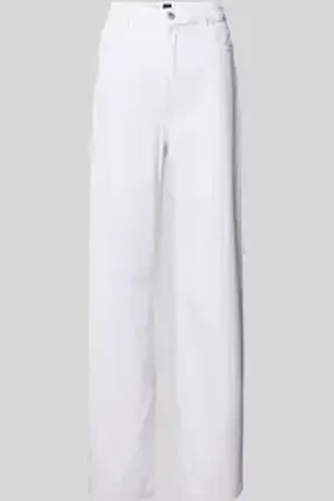 HUGO BOSS Flared jens met steek- en achterzakken, model 