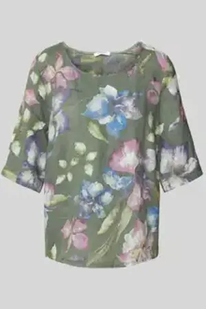 Zabaione Blouseshirt met ronde hals