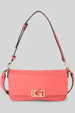 Guess Schoudertas met labelapplicatie, model 