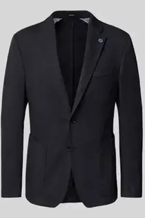 JOOP! Slim fit 2-knoops colbert met reverskraag, model 