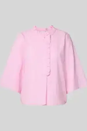Ichi Regular fit blouse met ruches, model 