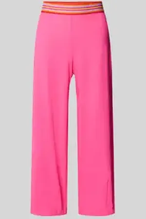 raffaello rossi Regular fit culotte met vaste persplooien, model 