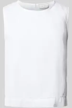 Neo Noir Blousetop met ronde hals, model 