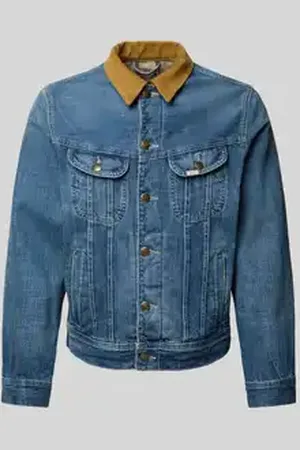 Paul Smith Denim jack met strookzakken, model 