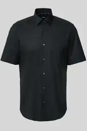 HUGO BOSS Zakelijk overhemd met 1/2-mouwen, model 