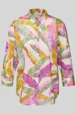 ETERNA Overhemdblouse met knoopsluiting