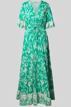 B YOUNG Maxi-jurk met V-hals, model 