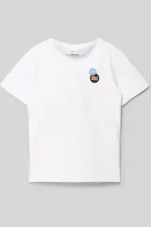 QS by s.Oliver Regular fit T-shirt met SMILEYWORLD®-print
