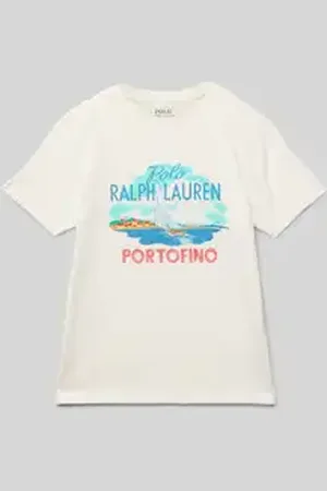 Ralph Lauren T-shirt met labelprint