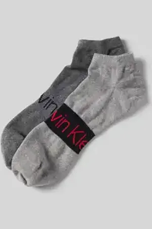 Calvin Klein Sokken met labelprint in een set van 2 paar