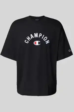 Champion Relaxed fit T-shirt met labelstitching