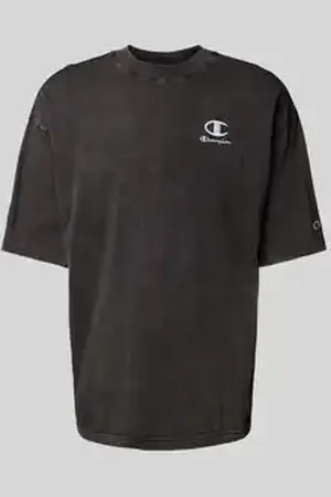 Champion Relaxed fit T-shirt met labelstitching