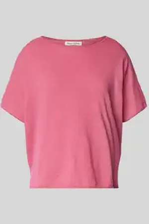 Marc O’ Polo Oversized gebreid shirt van een mix van katoen en linnen