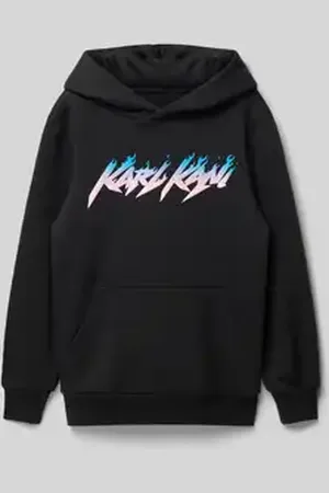 Karl Kani Hoodie met labelprint, model 