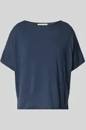 Marc O’ Polo Oversized gebreid shirt van een mix van katoen en linnen