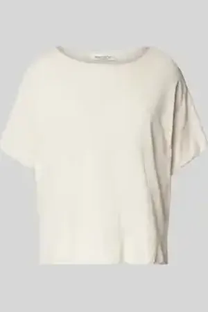 Marc O’ Polo Oversized gebreid shirt van een mix van katoen en linnen