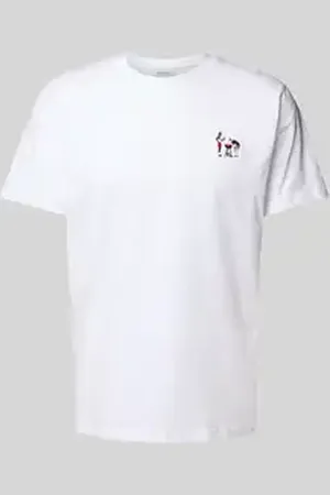 Dedicated T-shirt met stitching en ronde hals, model 