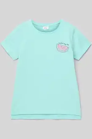 QS by s.Oliver Regular fit T-shirt van puur katoen