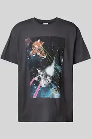 Dedicated Relaxed fit T-shirt met ronde hals, model 