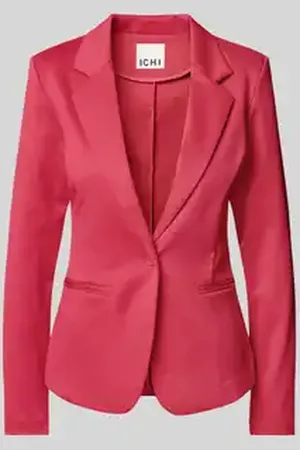 Ichi Slim fit blazer met reverskraag, model 