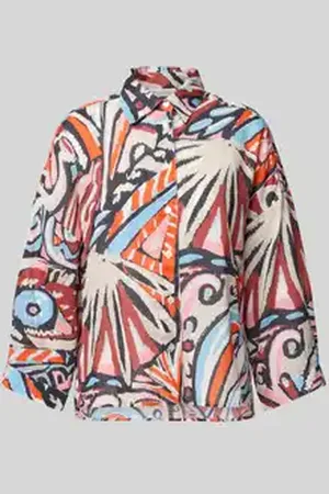 Christian Berg Relaxed fit blouse met 3/4-mouwen