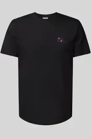 Dedicated T-shirt met stitching en ronde hals
