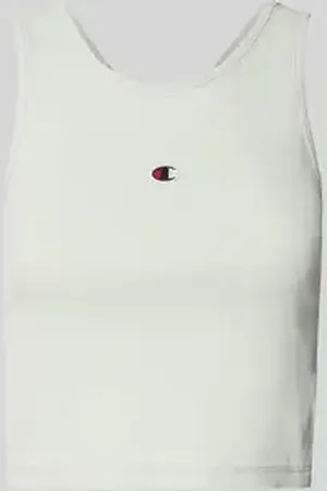 Champion Fitted fit korte top met labelstitching