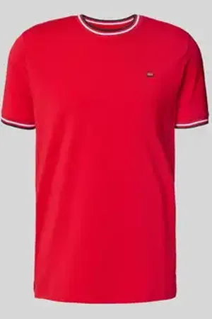 Christian Berg T-shirt met ribboorden