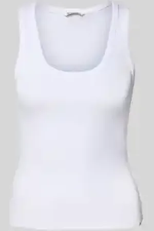 TOM TAILOR Slim fit tanktop in riblook