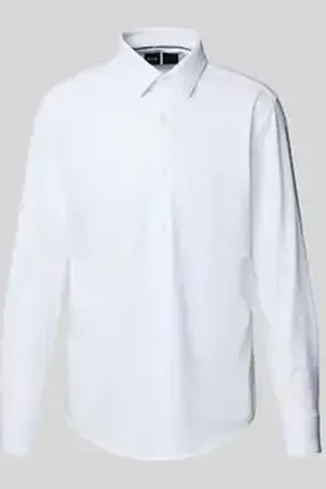 HUGO BOSS Slim fit zakelijk overhemd met stretch