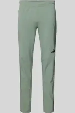 adidas Slim fit trainingsbroek met logoprint