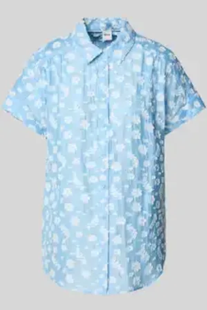 Brax Regular fit blouse met knoopsluiting