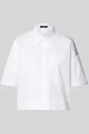 More & More Boxy fit blouse met borstzak