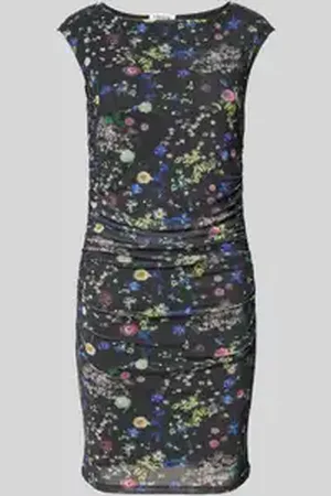 EDITED the label Knielange jurk met ronde hals