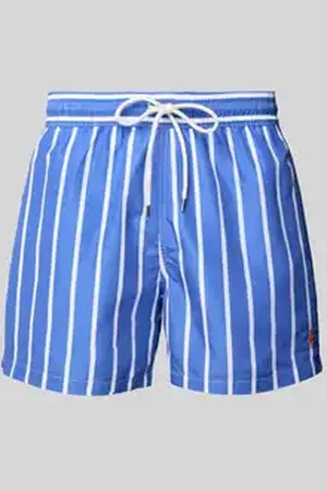 Ralph Lauren Relaxed fit zwembroek met tunnekoord, model 