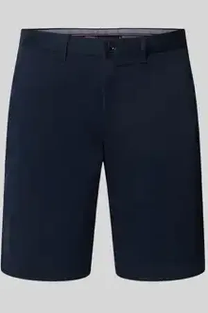 Tommy Hilfiger Slim fit korte chino van een mix van katoen en elastaan