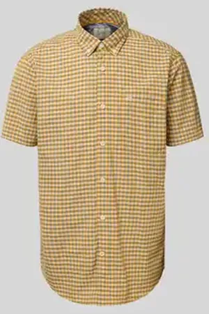 Camel Active Regular fit vrijetijdsoverhemd met button-downkraag