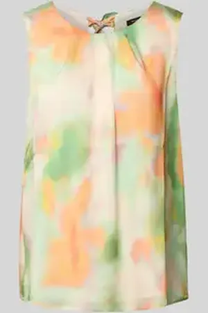 More & More Blousetop met vetersluiting aan de achterkant