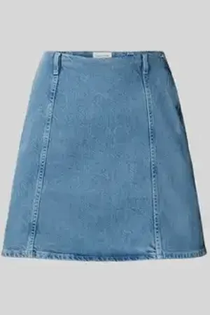 MSCH Jeansrok met deelnaden, model 