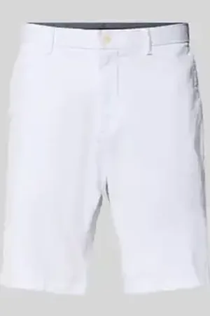 Tommy Hilfiger Relaxed fit korte chino van een mix van katoen en elastaan