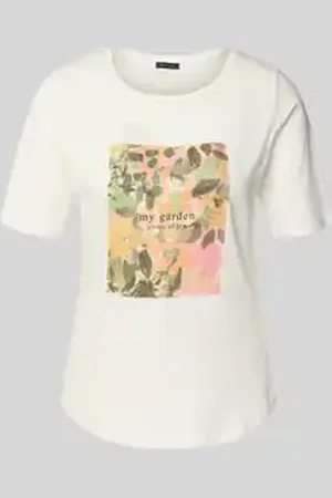 More & More T-shirt met motiefprint